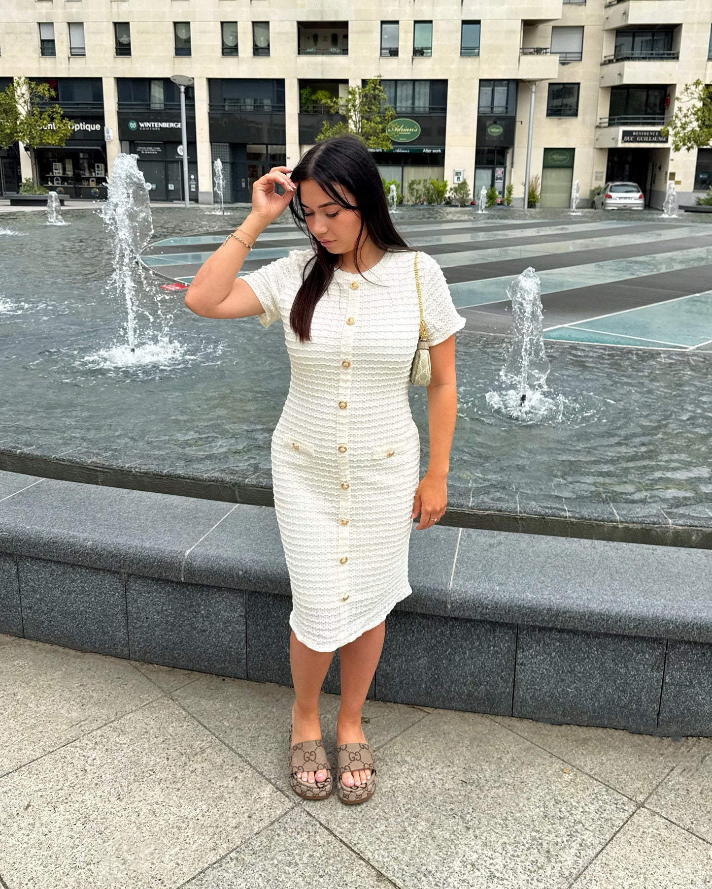 Robe Noor blanc