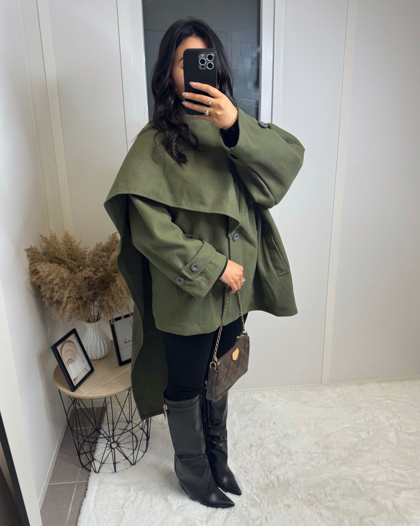 Manteau écharpe inspi Z kaki