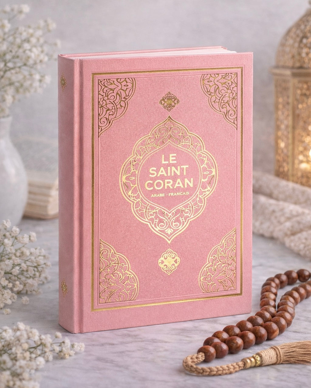 Le saint coran rose