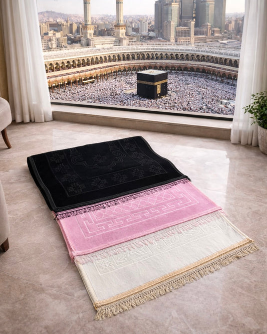 Tapis de prière blanc