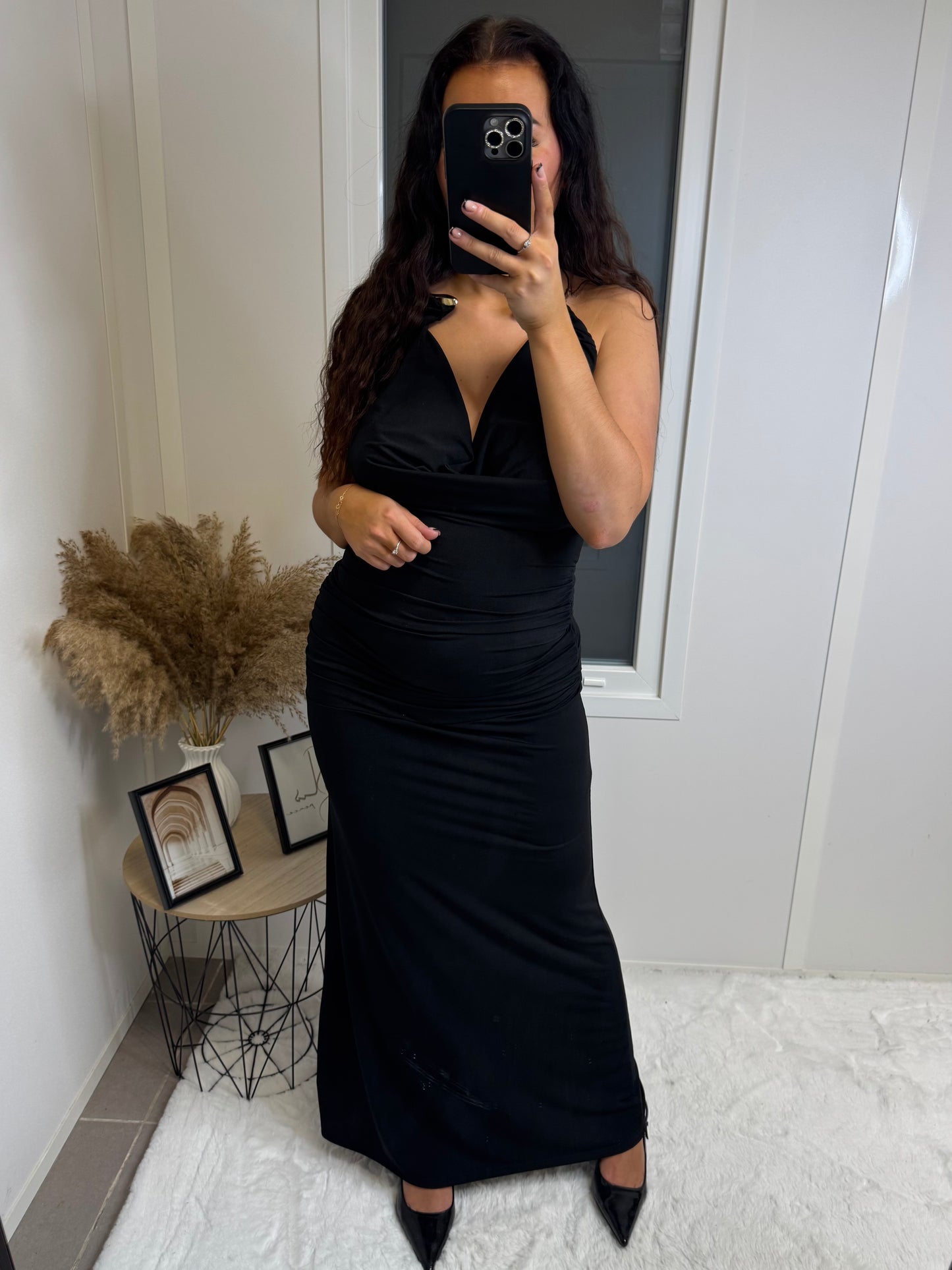 Robe collier giuliana noir