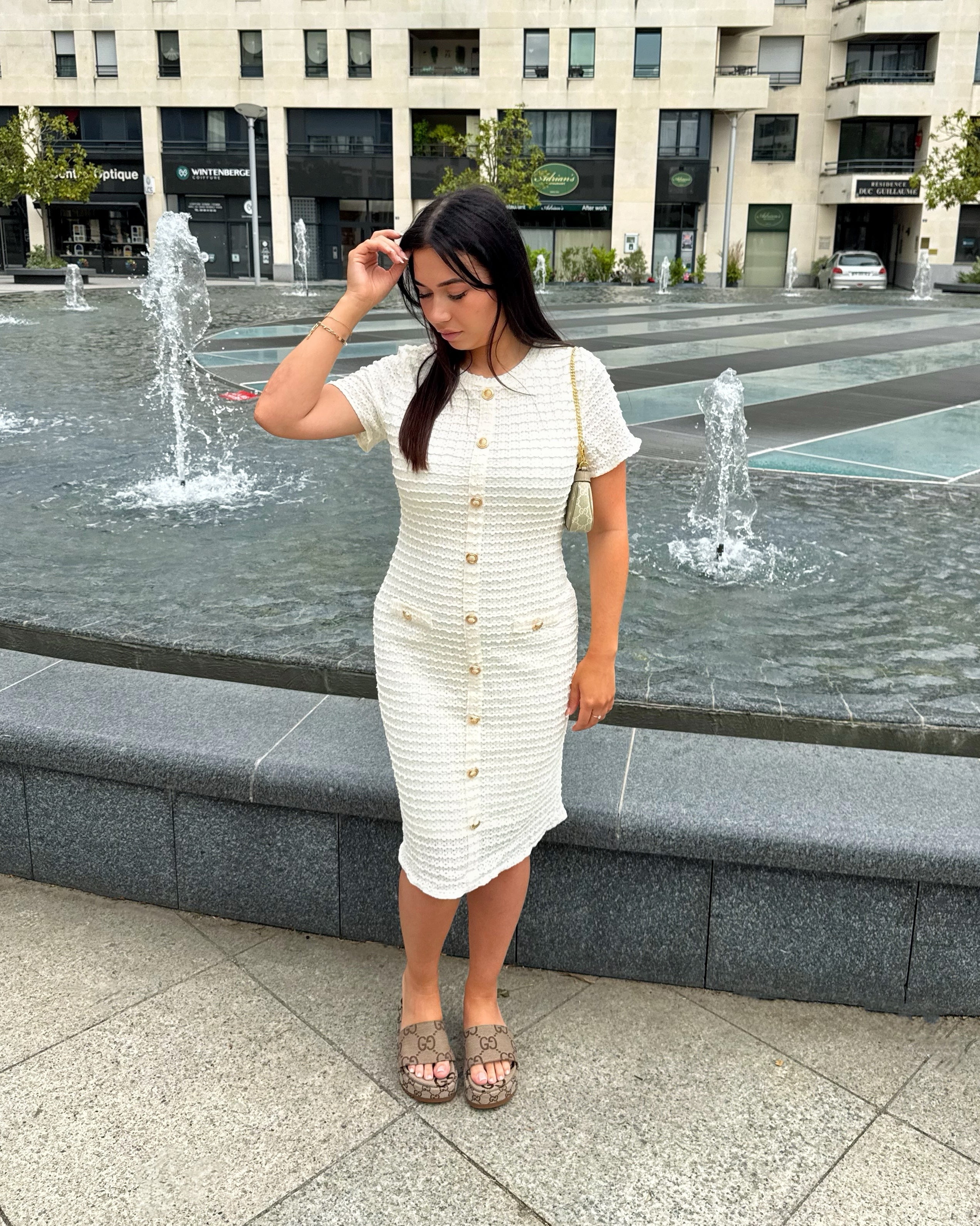 Robe Noor blanc