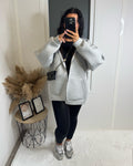 Veste oversize épaisse premium