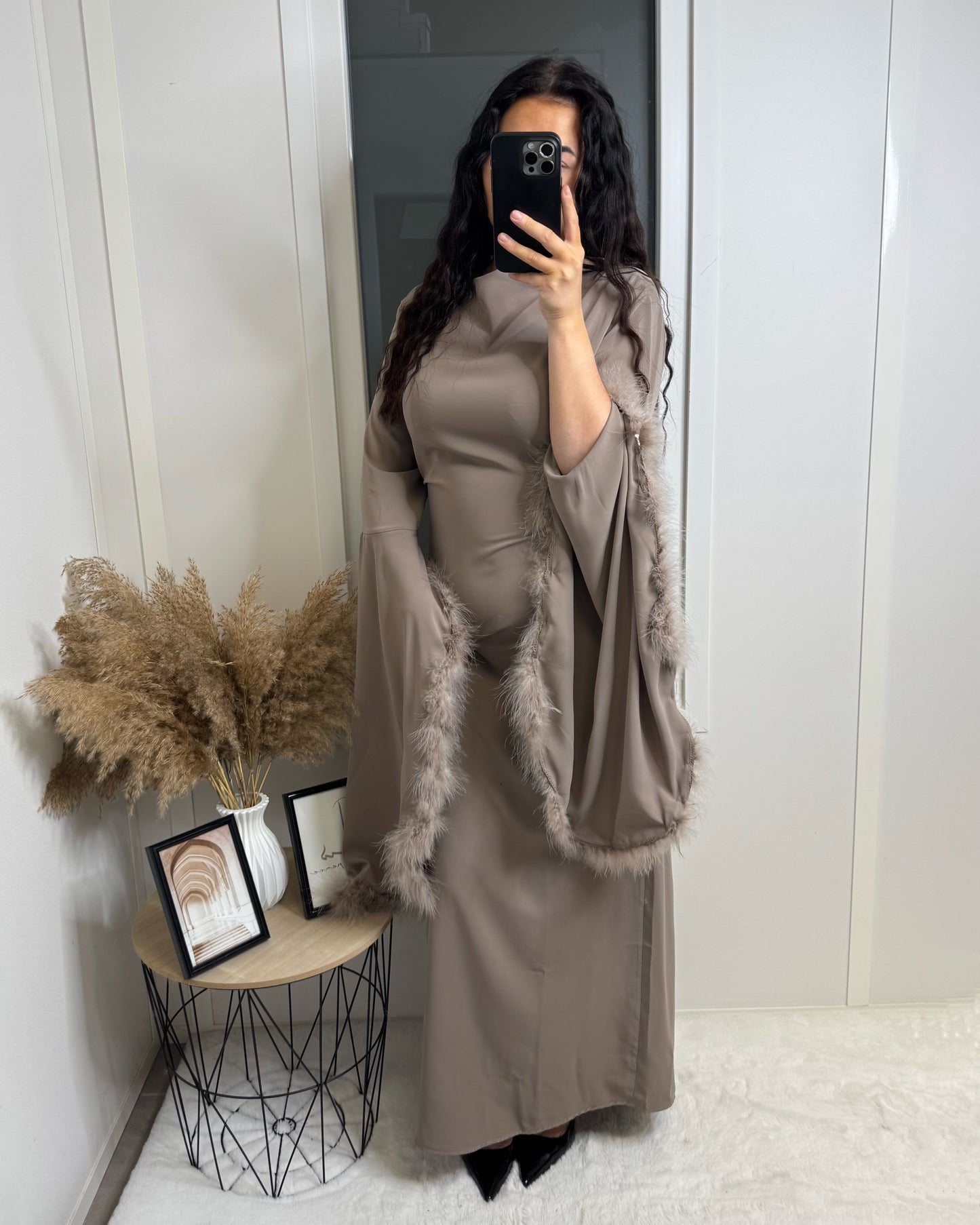 Abaya plume Jamila