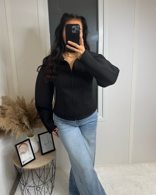 Veste zip Za noir