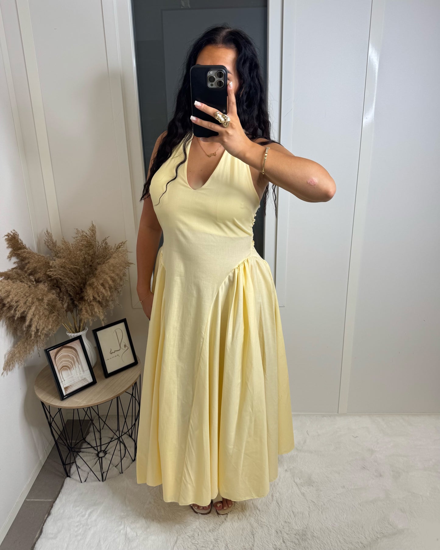 Robe Salma jaune