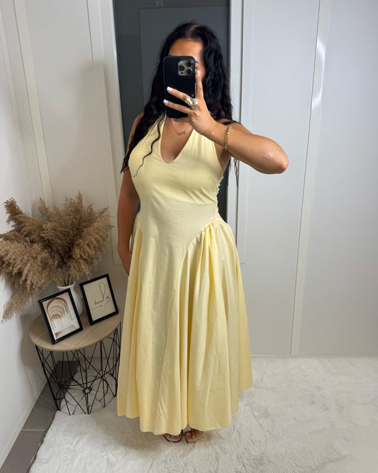 Robe Salma jaune