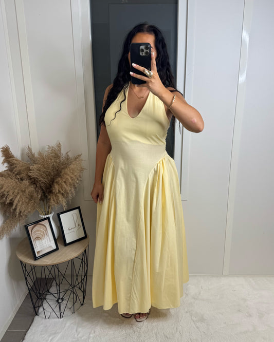 Robe Salma jaune