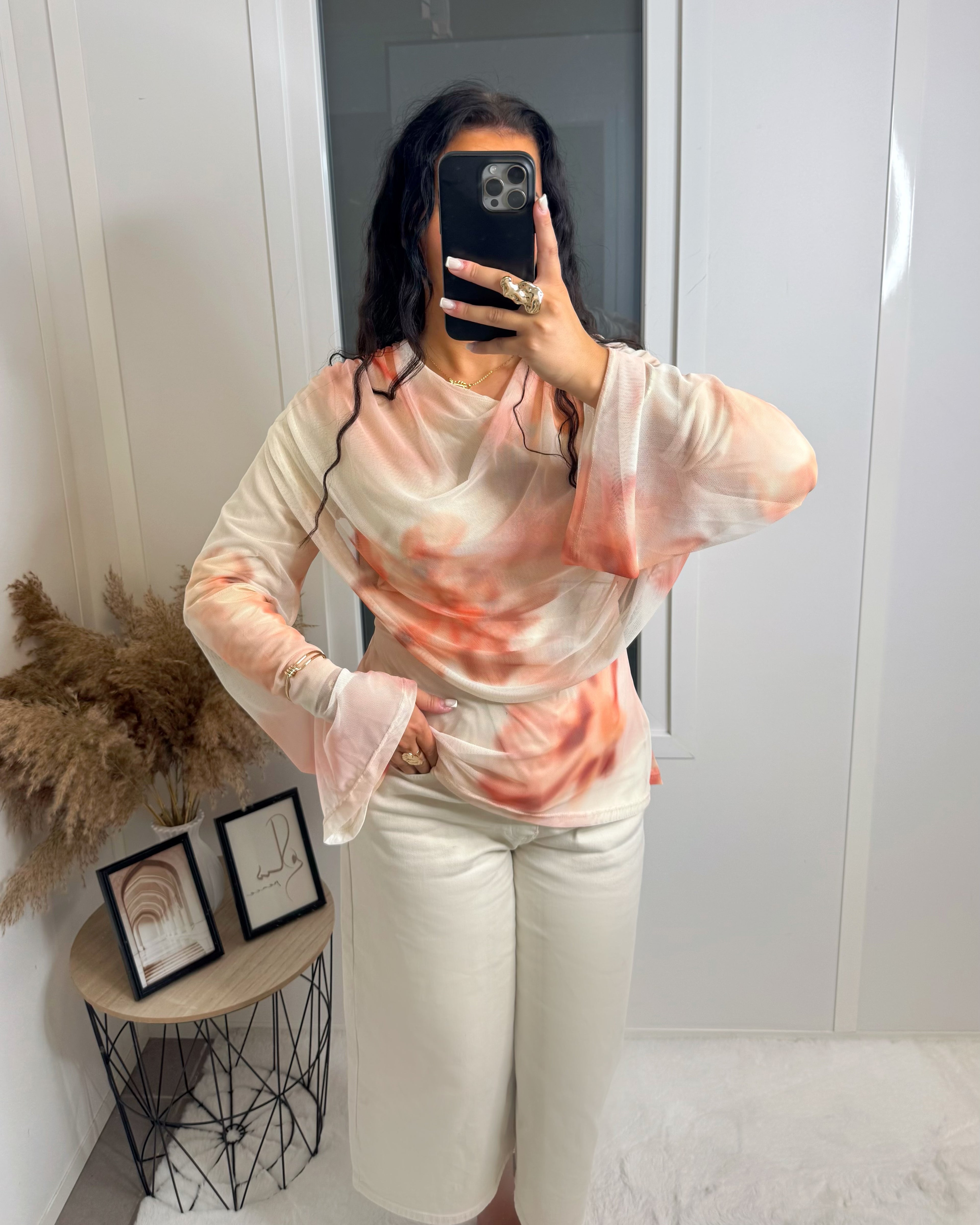 Top Maïa beige