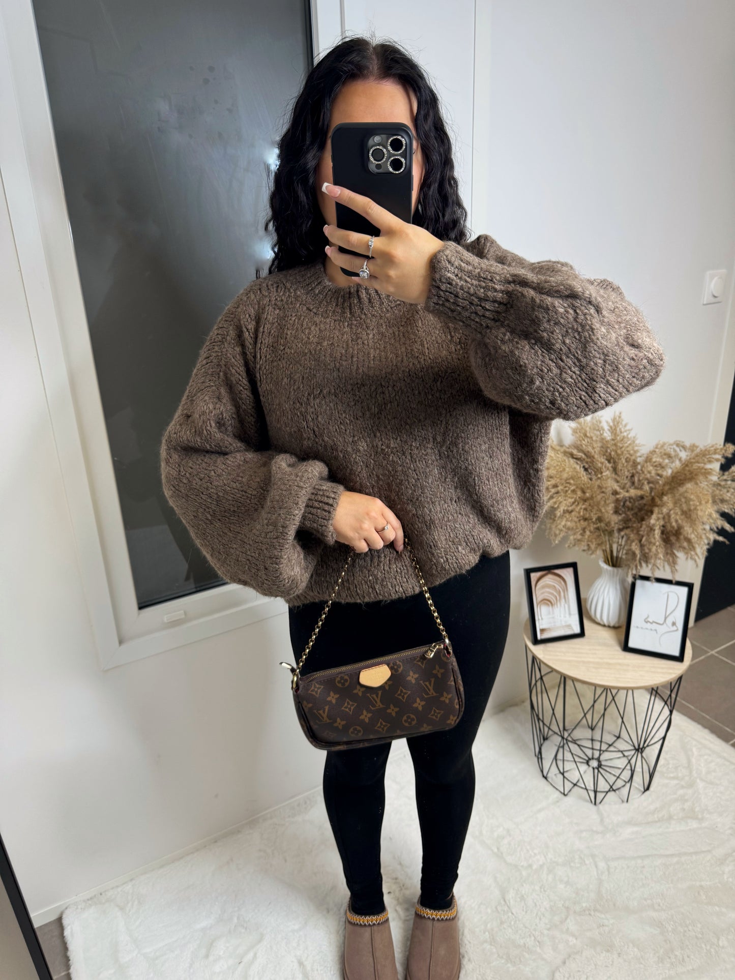 Pull oversize JADE choco