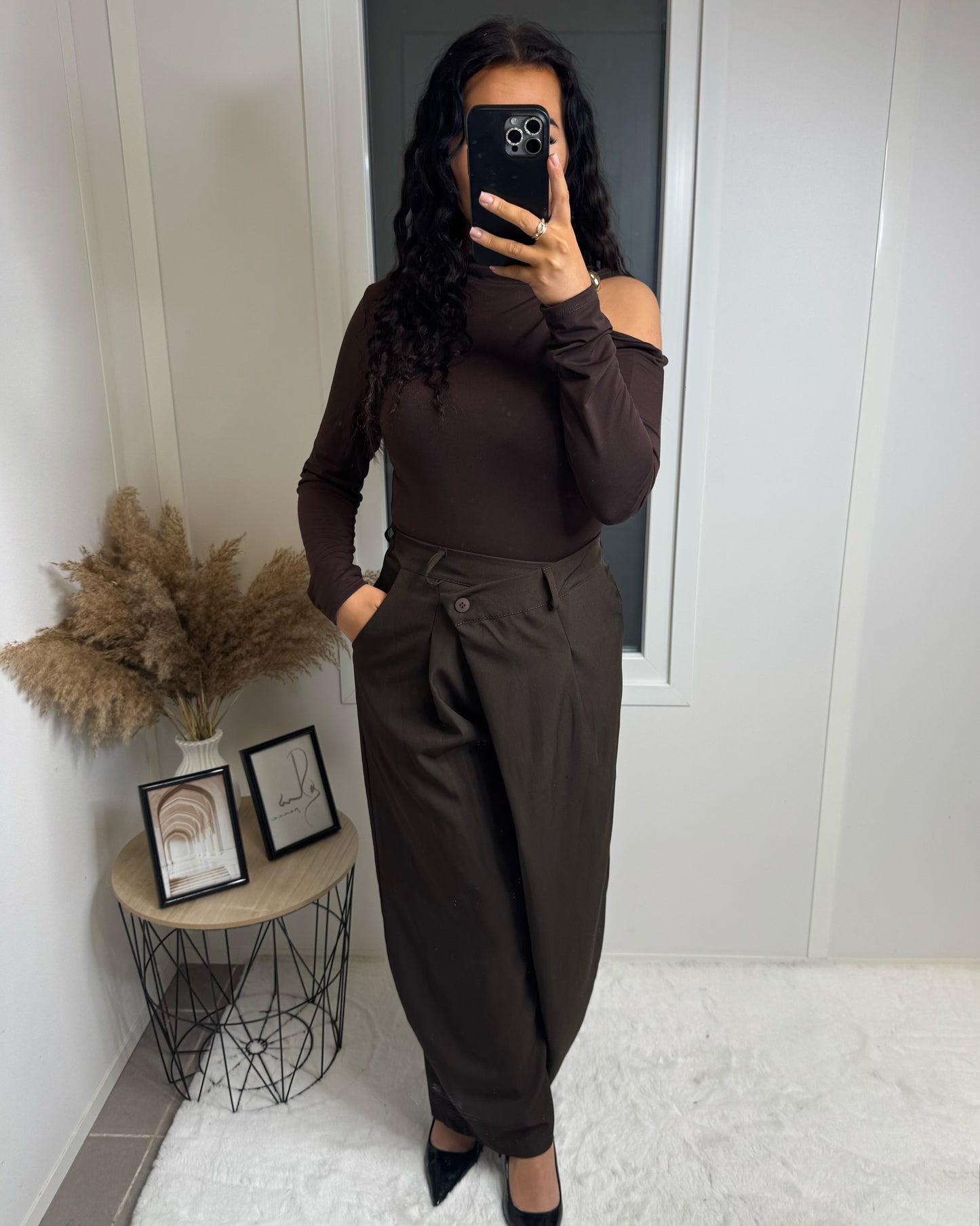 Pantalon ballon choco