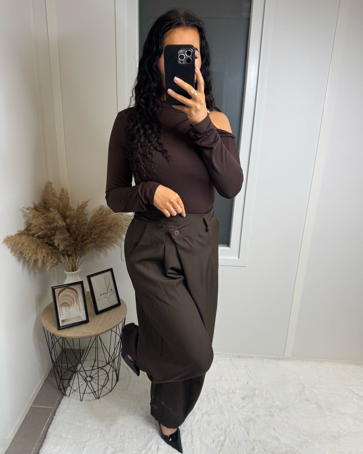 Pantalon ballon choco