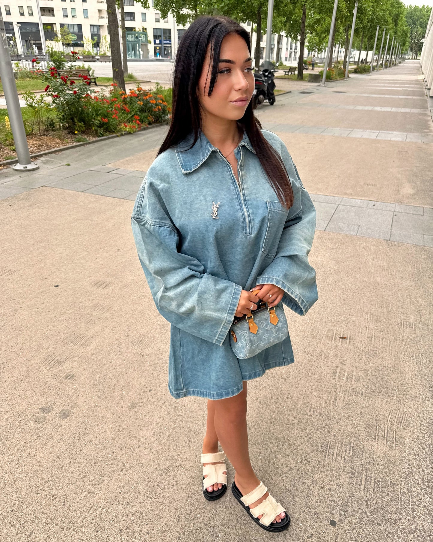 Robe en jean Yava