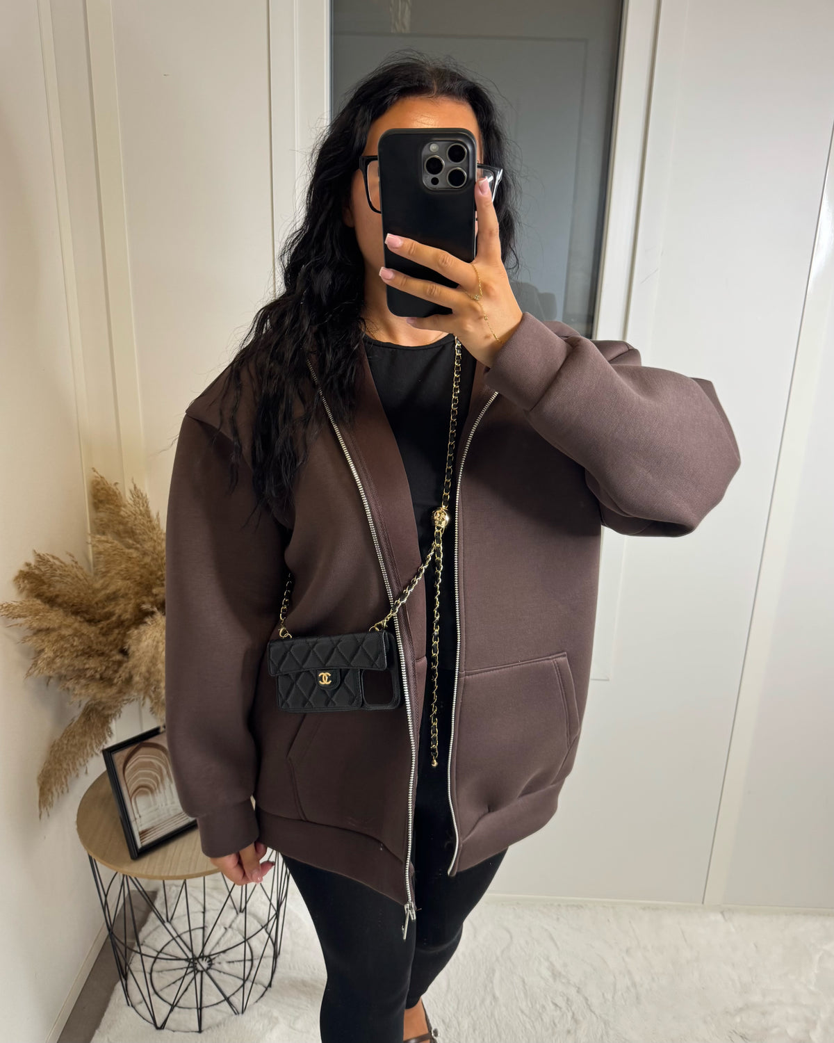 Veste oversize épaisse premium