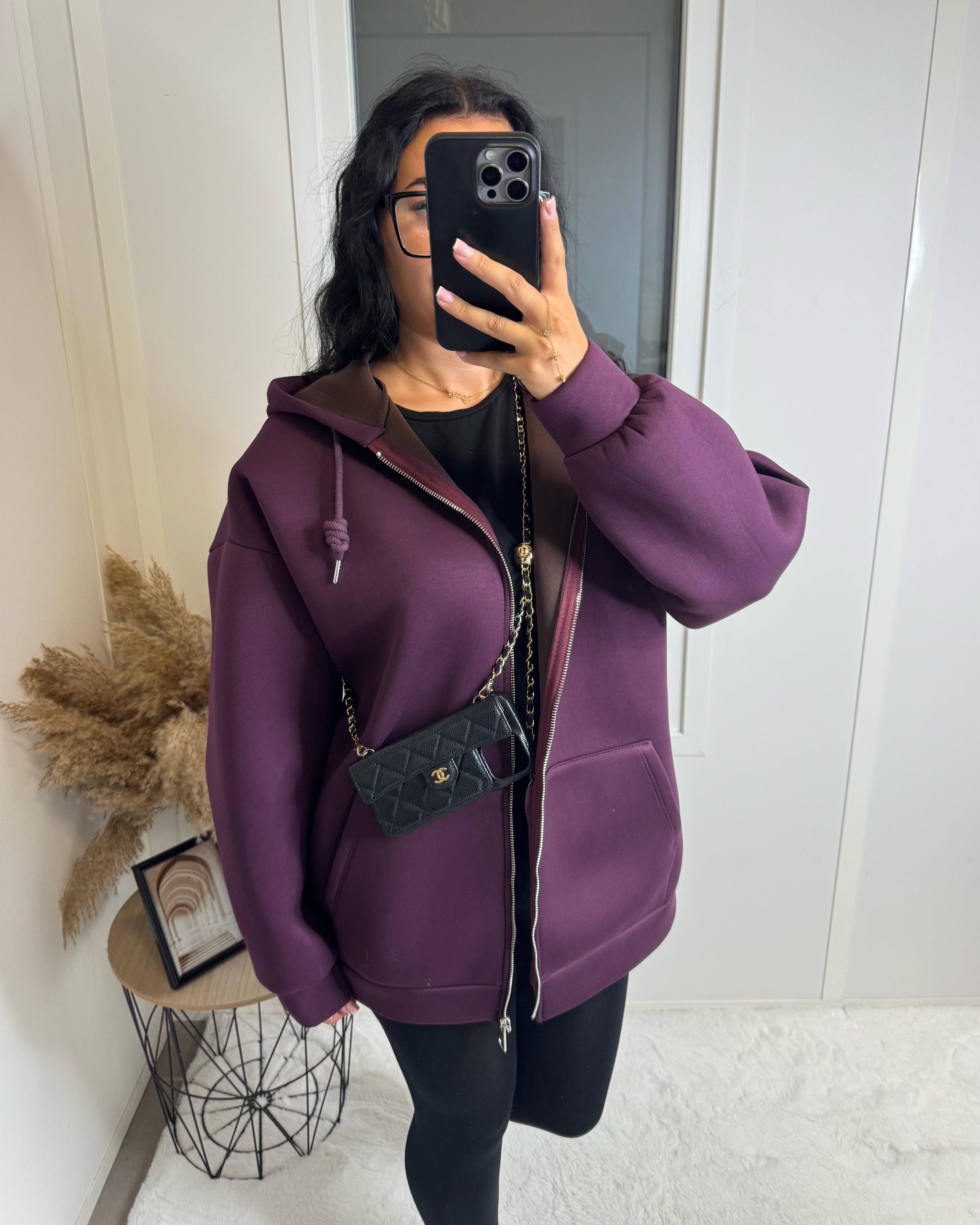 Veste oversize épaisse premium