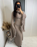 Abaya plume Jamila