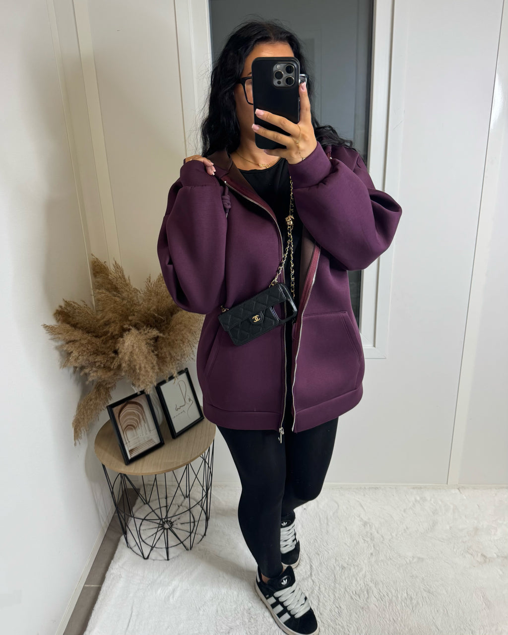Veste oversize épaisse premium