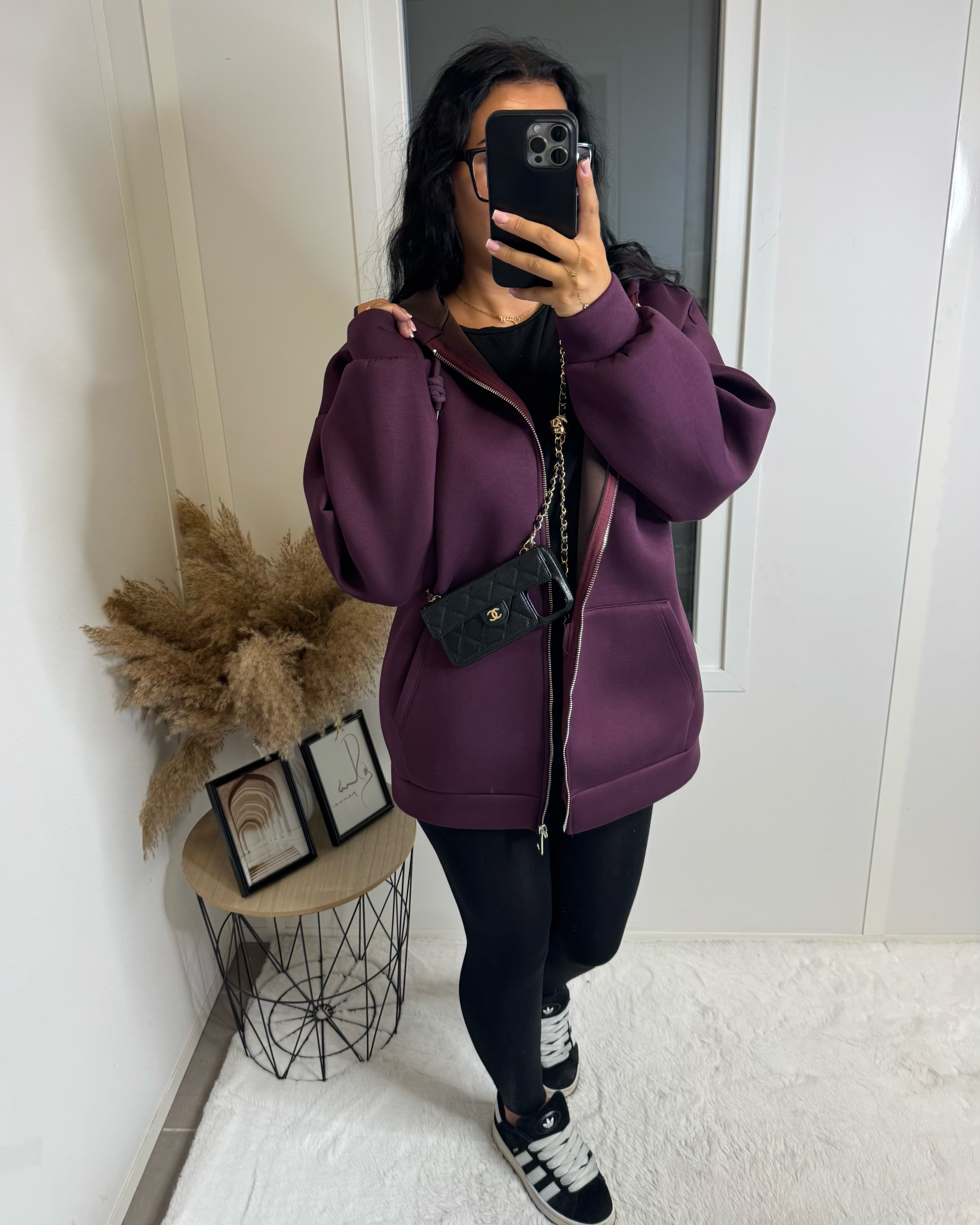 Veste oversize épaisse premium