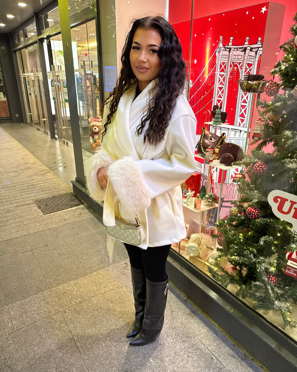 Manteau Alaia blanc