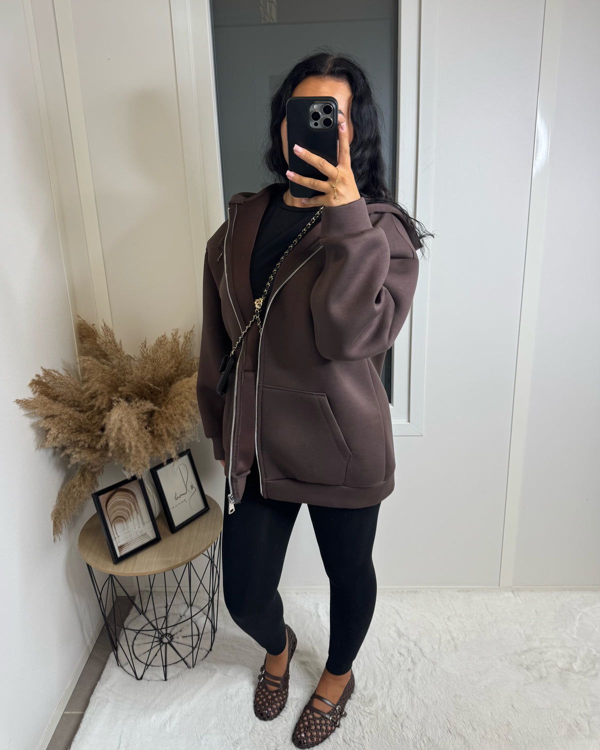 Veste oversize épaisse premium