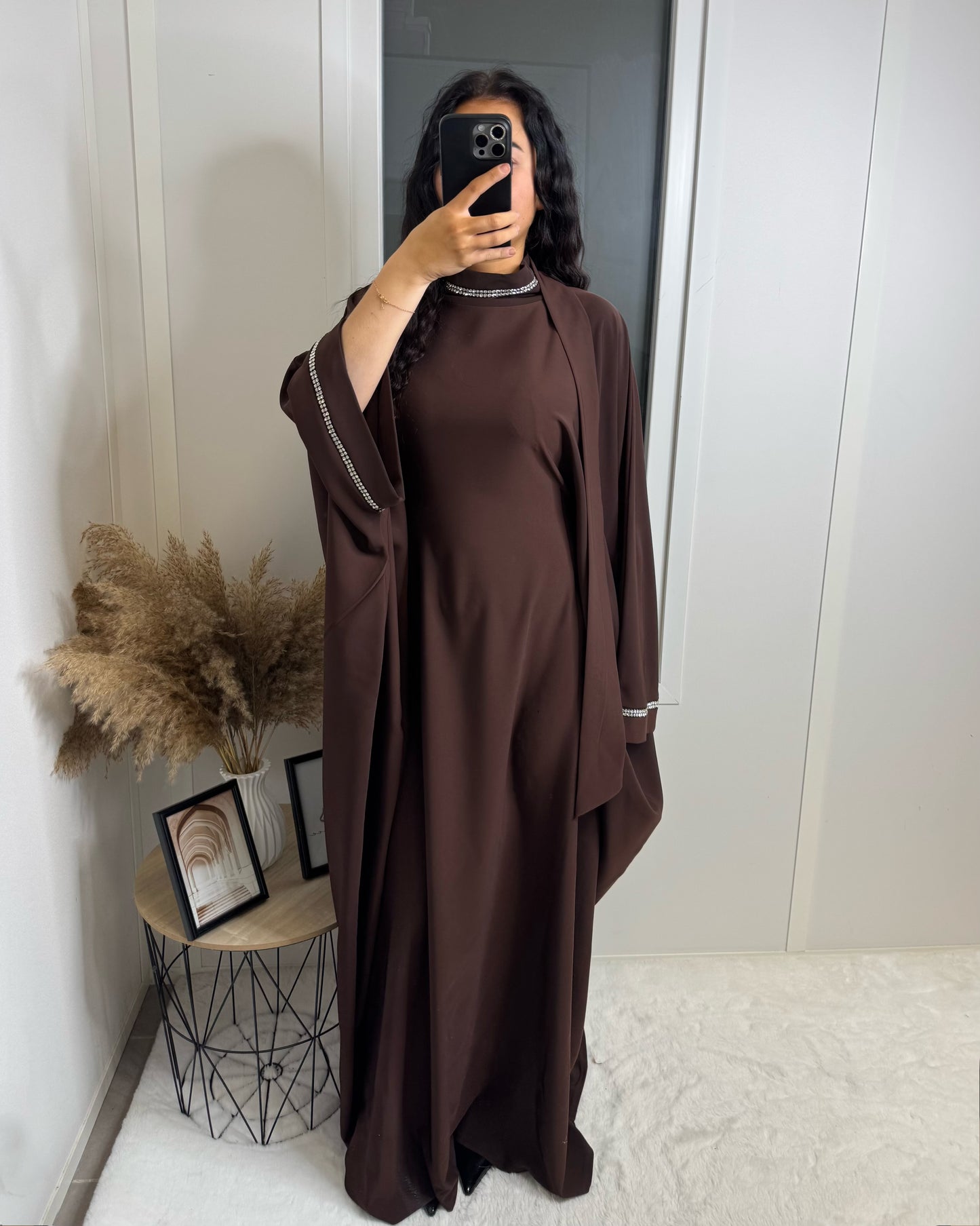 Abaya col Leïla choco