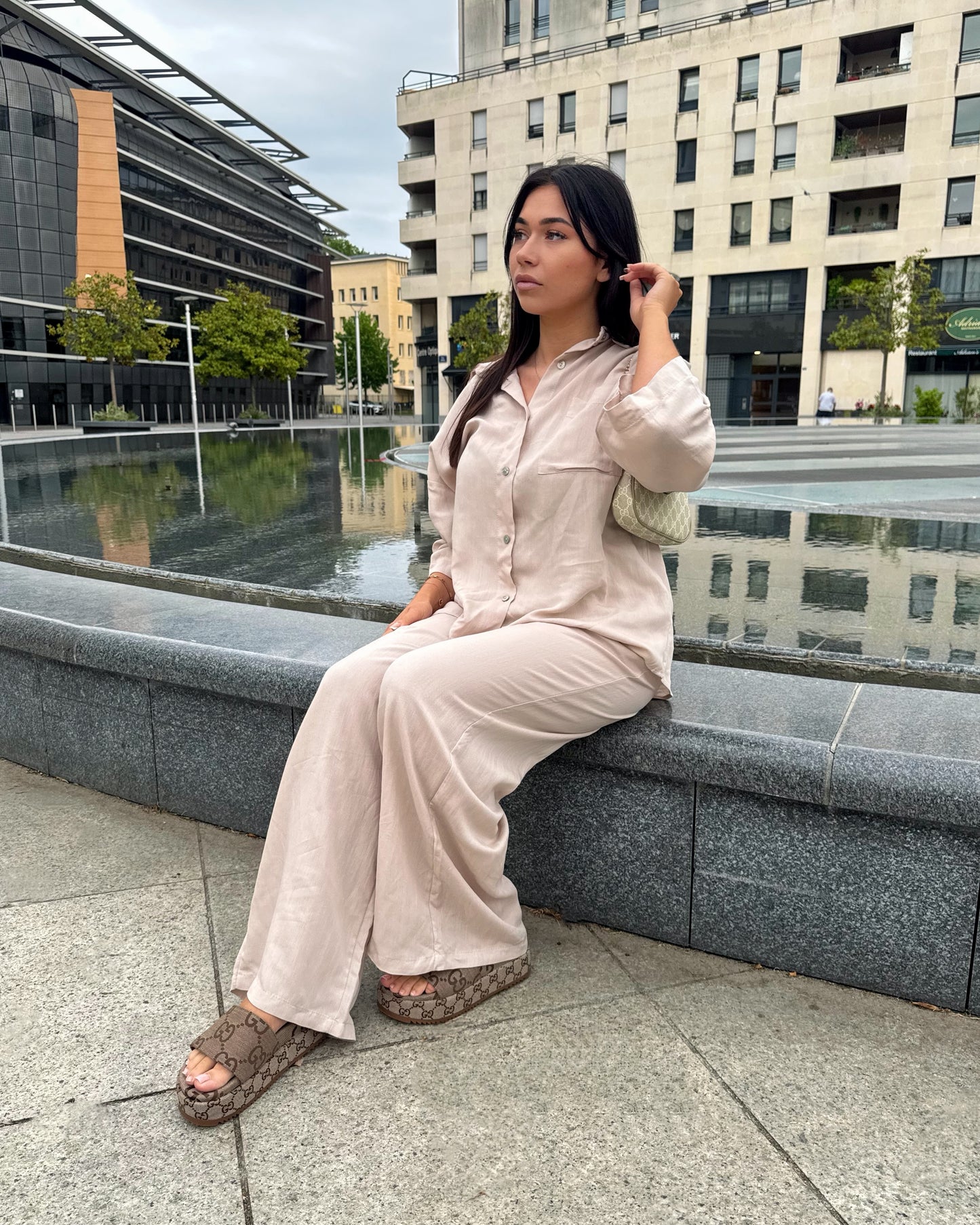 Ensemble Raya Beige