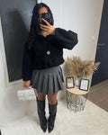 Jupe School gris