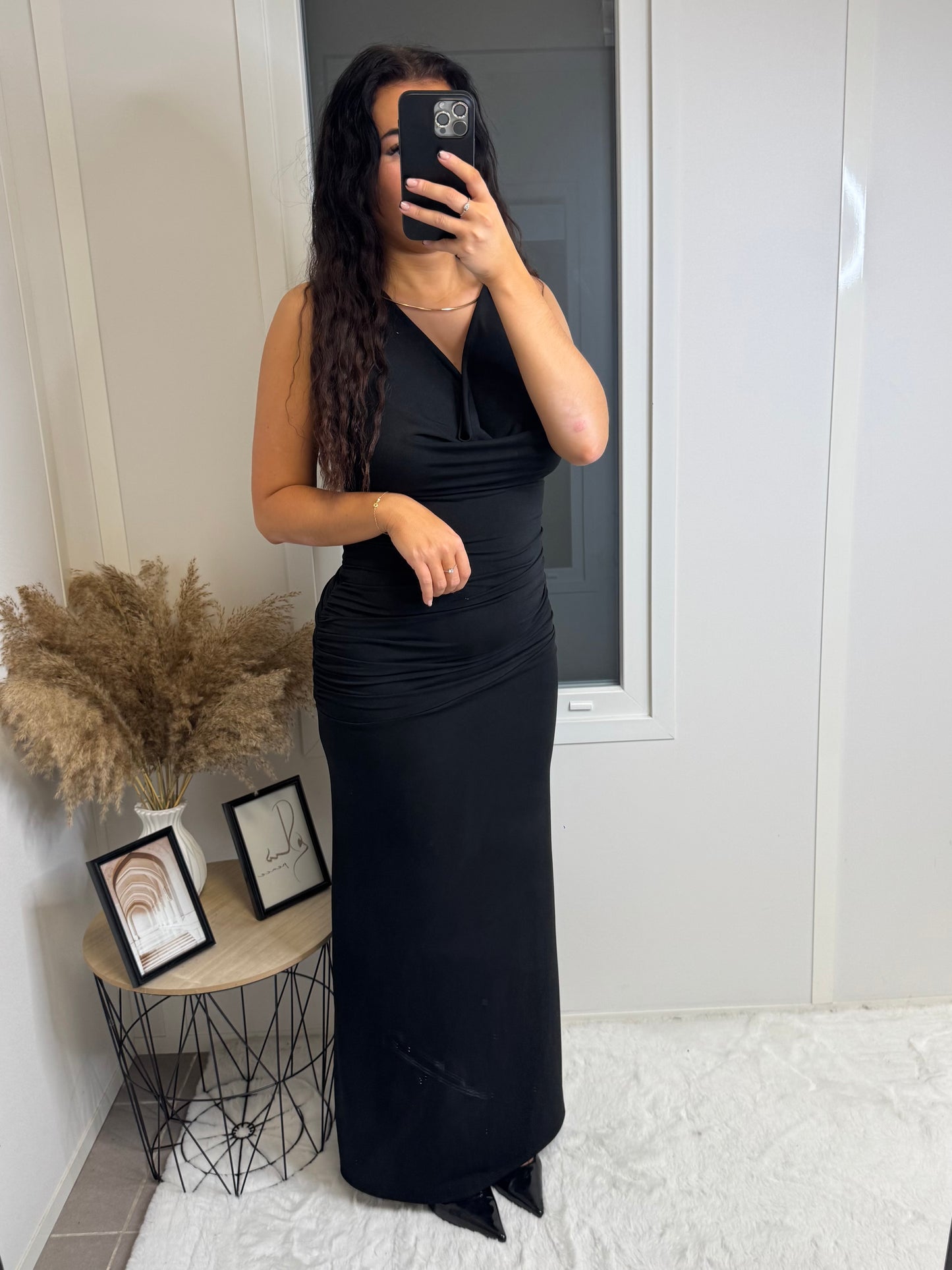 Robe collier giuliana noir